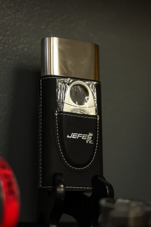 Black Cigar Case & Cutter